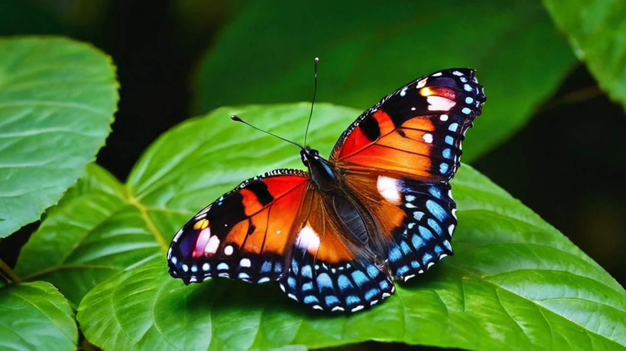 Colorful butterfly